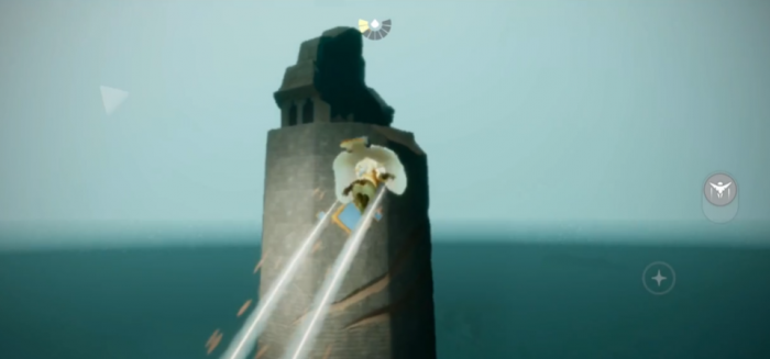 光遇潜海季高塔上的小金人怎么拿1