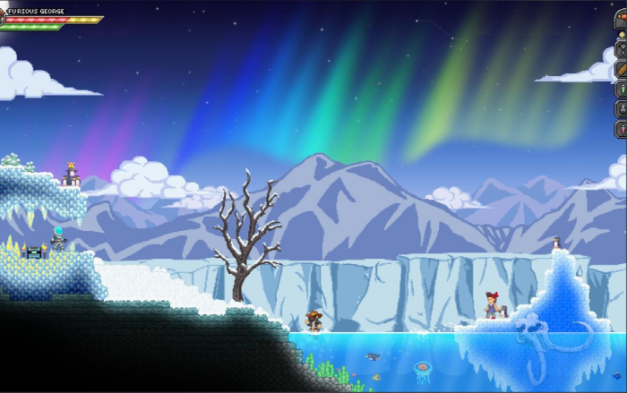 泰拉瑞亚如何快速刷冰雪钥匙1