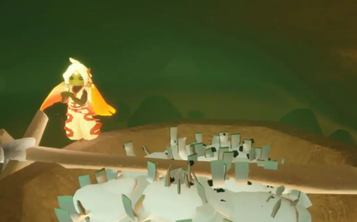 光遇如何弄倒螃蟹2