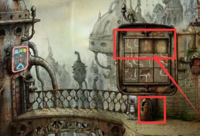 机械迷城攻略拼图怎么拼1