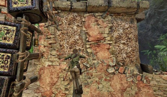 古墓丽影怎么躲避石头3