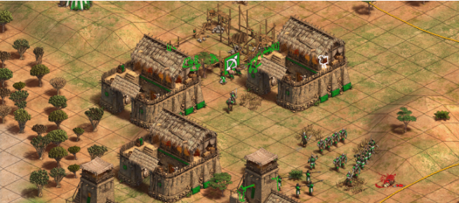 帝国时代2游娣特怎么打3