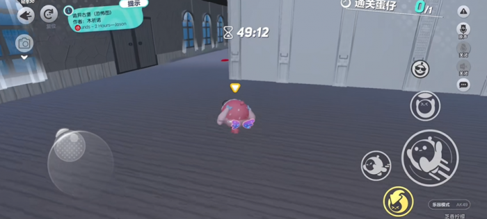 蛋仔派对诡异古堡怎么进1