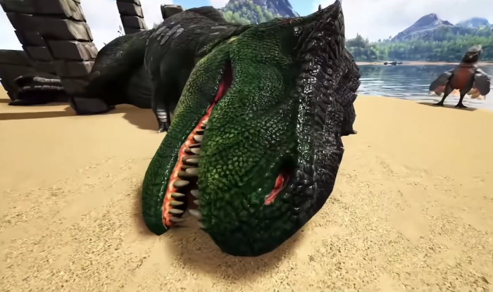 方舟生存进化中怎么驯服霸王龙3