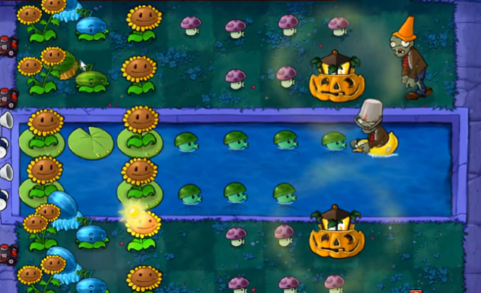 植物大战僵尸浓雾用什么植物2