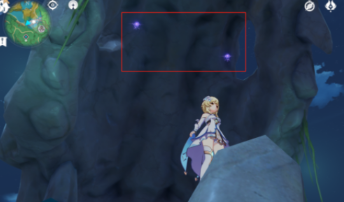 原神蛇头下面的雷神瞳怎么开1