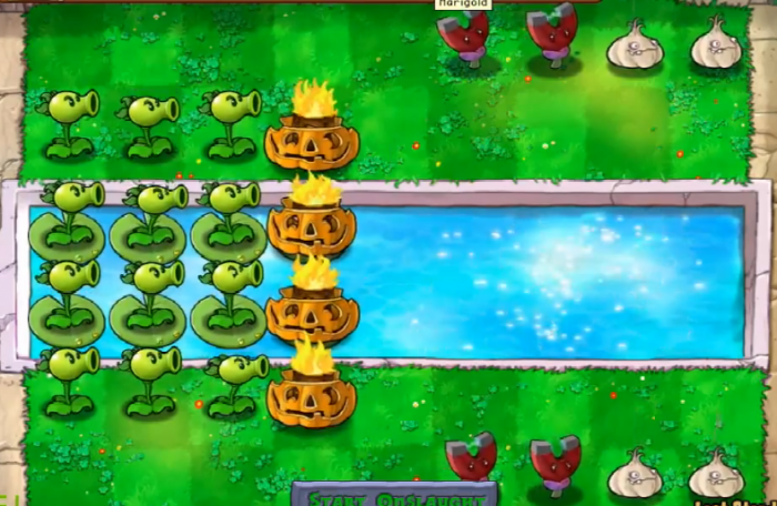 植物大战僵尸坚不可摧怎么过1