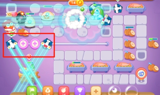 保卫萝卜3夜市23关怎么过1