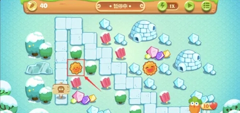 保卫萝卜2第5关怎么过1