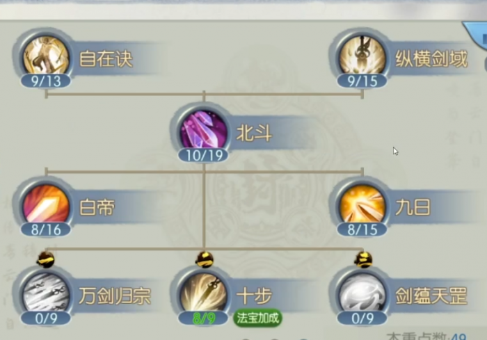 诛仙手游万剑pk用什么技能1