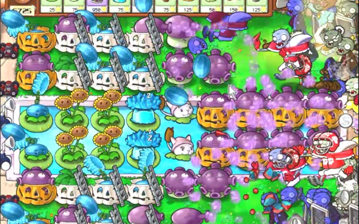 植物大战僵尸无尽怎么架梯子2