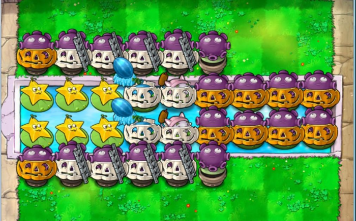 植物大战僵尸无尽怎么架梯子3