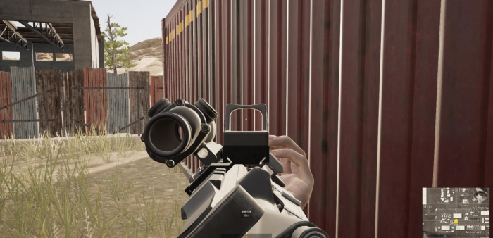 绝地求生侧面瞄具怎么玩1