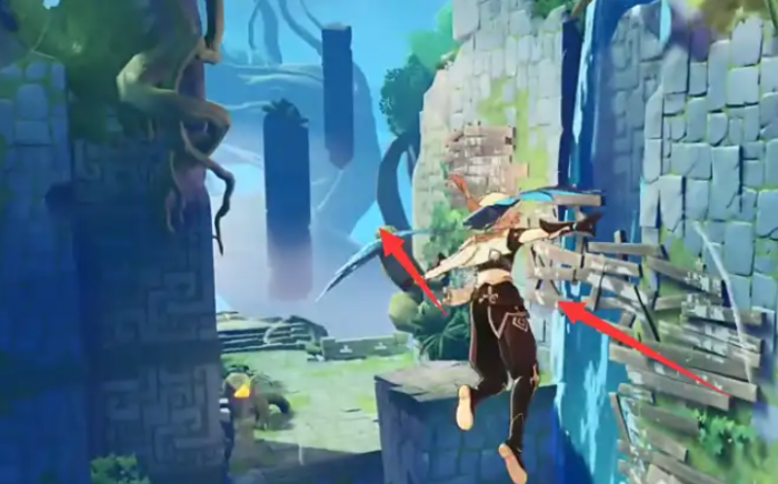 原神林中废墟如何找2