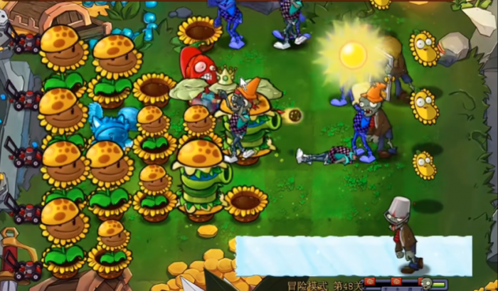 植物大战僵尸48关怎么过2