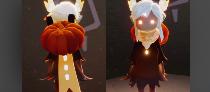 光遇南瓜背饰怎么遁地2