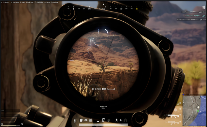 绝地求生如何狙击跑动中敌人2