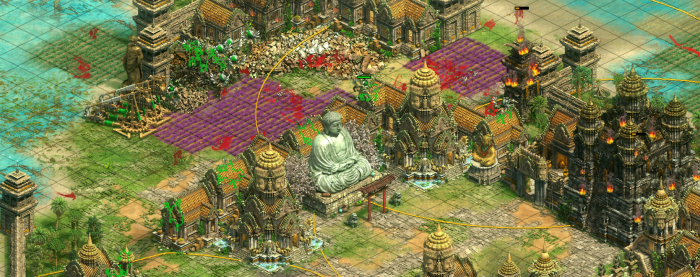 帝国时代2莽应龙第三关怎么打3