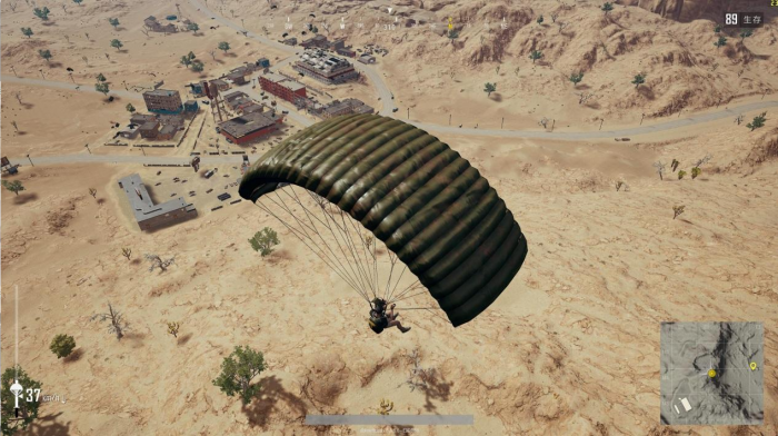 绝地求生如何掌握开伞2