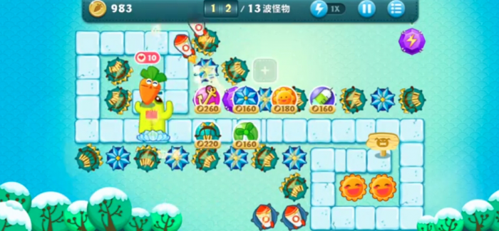 保卫萝卜17关怎么玩3