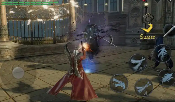 鬼泣巅峰之战第16章旋转怎么过1