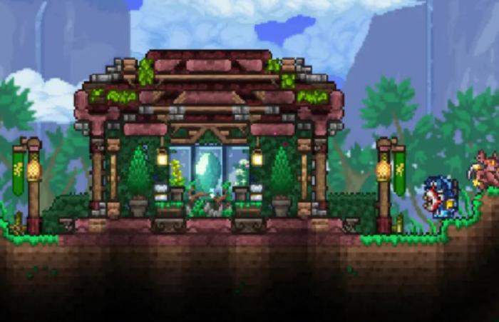 泰拉瑞亚召唤师前期怎么打2