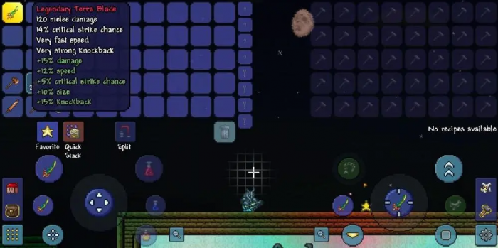 泰拉瑞亚怎么开启自动攻击1