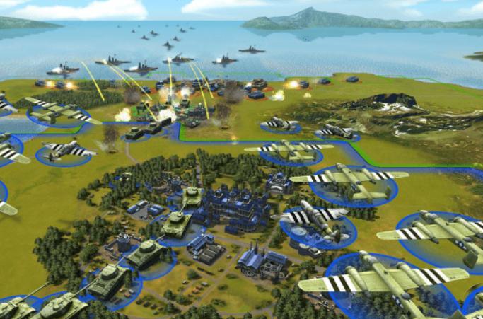 二战风云海边平原怎么打3