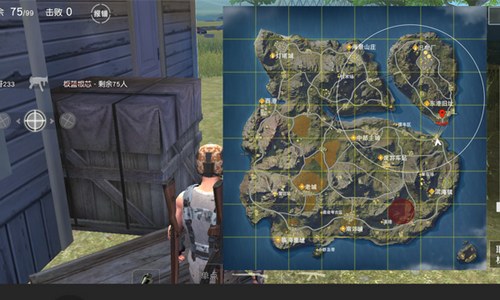 荒野行动训练场摩托车在哪1