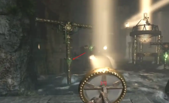 古墓丽影怎么从太阳神庙出去3