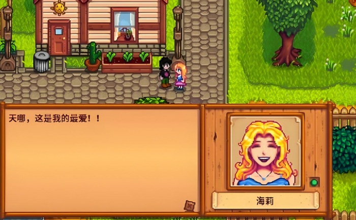 星露谷物语海莉今天做点什么好2