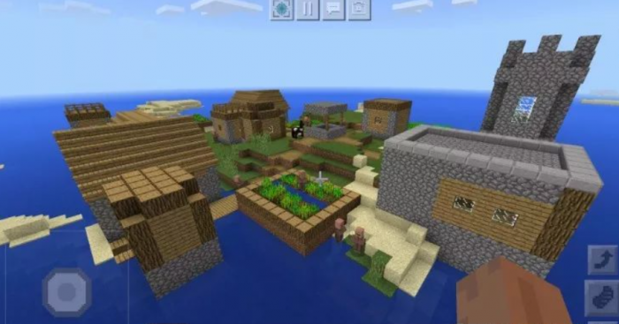 我的世界怎么做人工村庄2