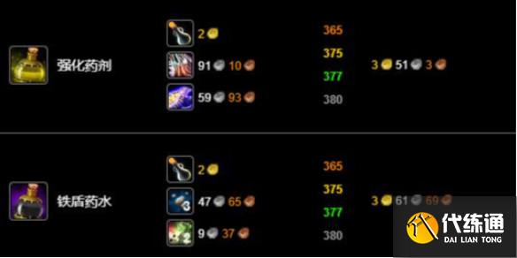 魔兽炼金术师快速升级_魔兽世界炼金师怎么升级