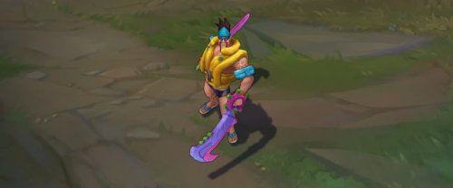 《英雄联盟》德莱文泳池派对系列皮肤