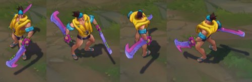 《英雄联盟》德莱文泳池派对系列皮肤