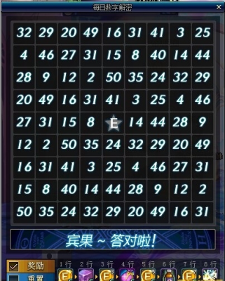 dnf每日数字解密答案_dnf今天数学是多少