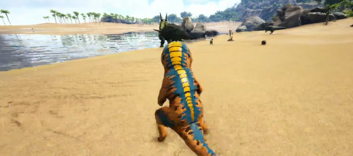 方舟生存进化怎么驯服三角龙