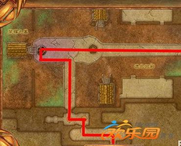 血色修道院地图_血色修道院地图入口图示