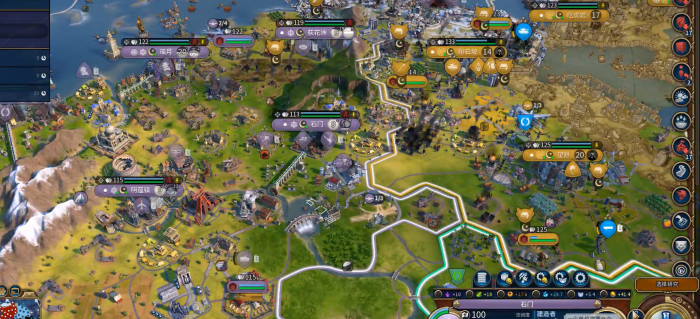 文明6好战程度有什么影响3